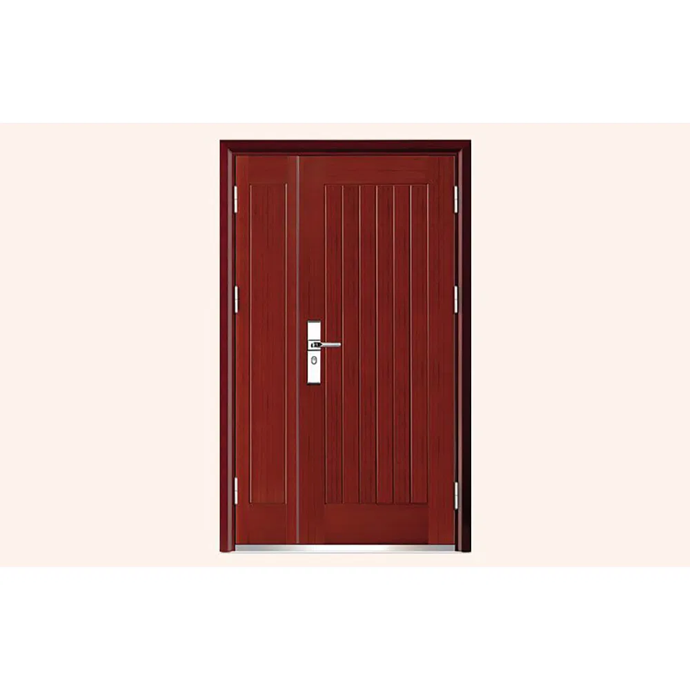 Industrial Exterior Interior Fire Resitant Entrance PVC Laminated Fire Rated Wood Fire Rated Wooden Sold Wood Door