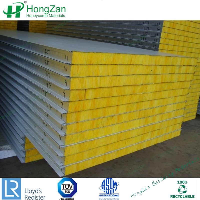 Rock Wool Honeycomb Sandwich Panel for Ship with Heat and Sound Insulation
