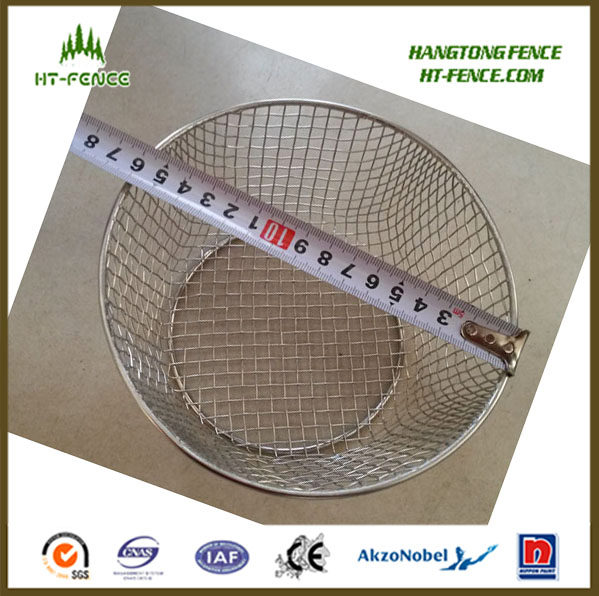 Stainless Steel Wire Mesh Basket / Net Basket
