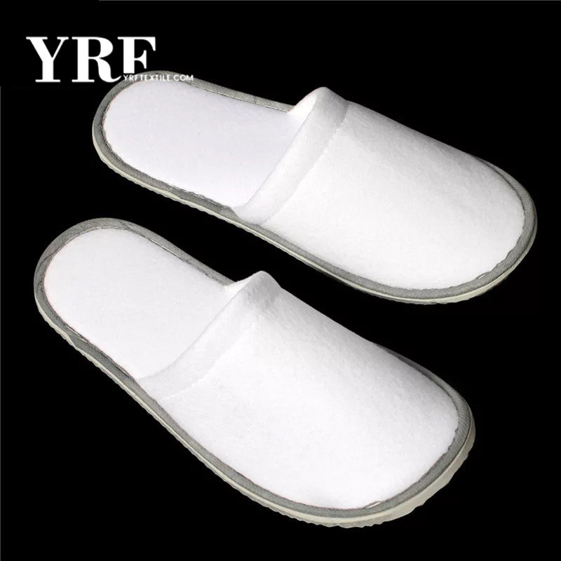 Cheap Wholesale Custom Disposable Indoor Bathroom Velour Hotel Slippers