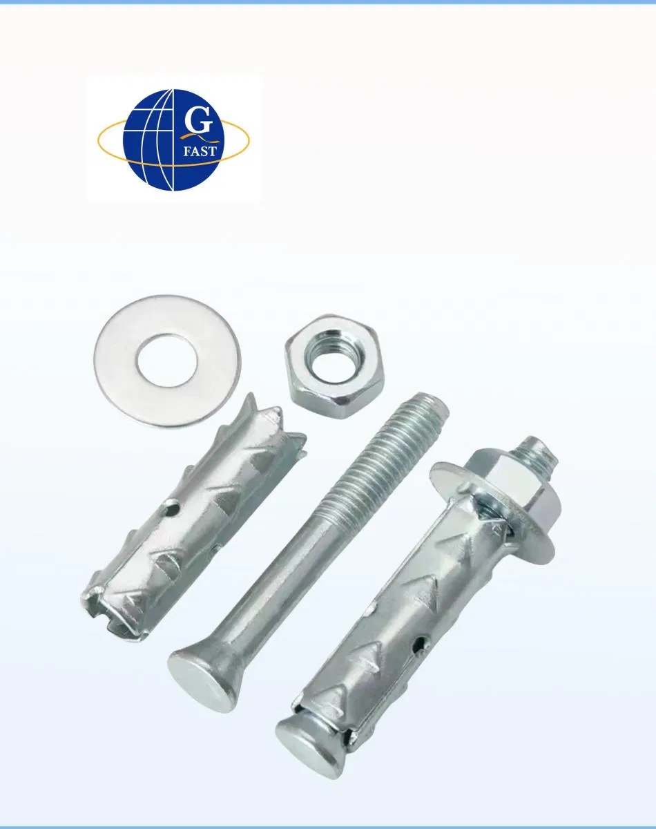 Perforated Hollow Foam Wall Brick Work Fish Scale Burr Expansion Anchor Bolt