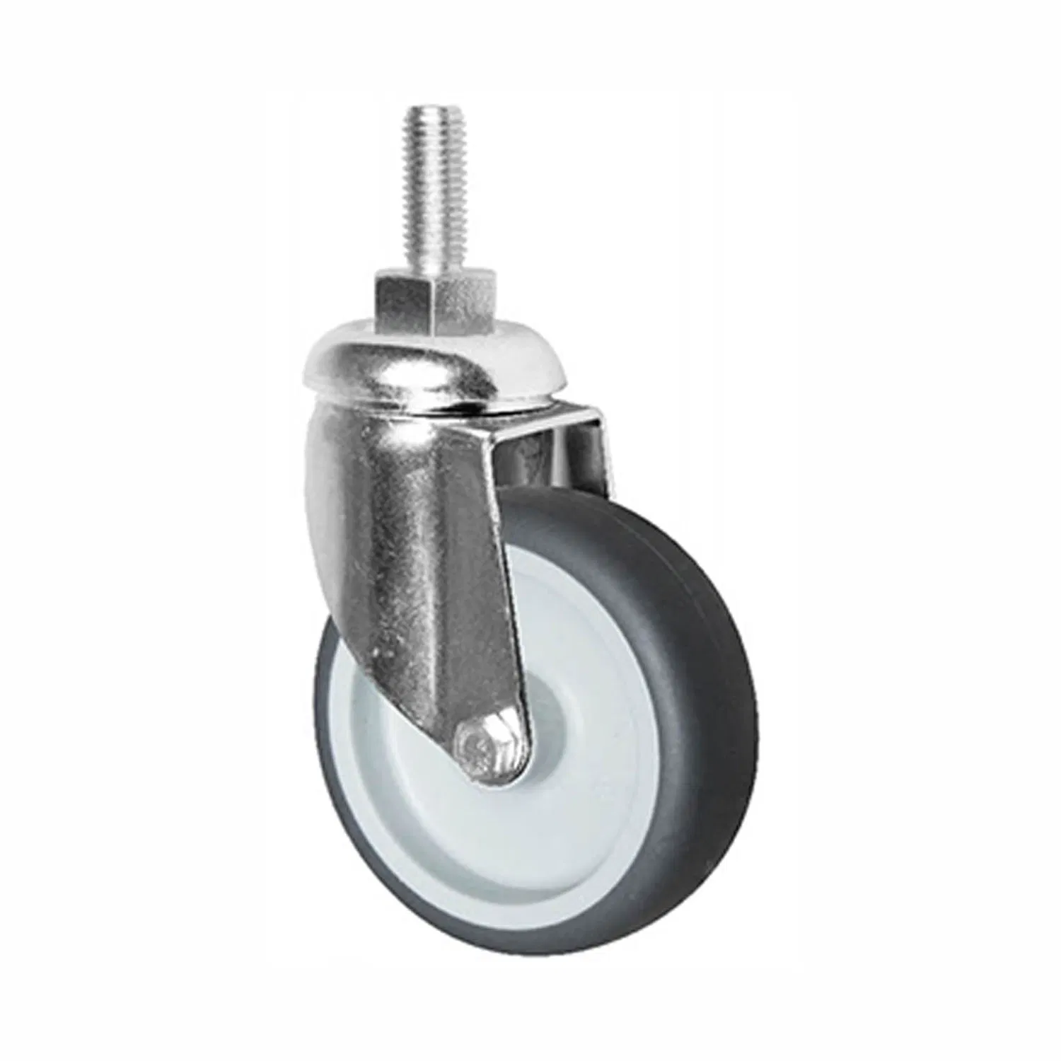 Europe Type 2/3/4 Inch Light Duty Thermoplastic Rubber Casters
