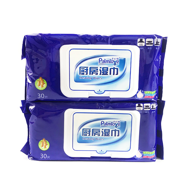 Kitchen Cleaning Wipes Large Size Cleaning Wipes Embossed DOT Nonwoven Wipes Kitchen Cleaning Helper