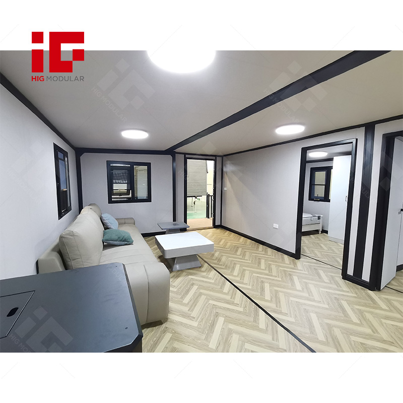 Modular Foldable House Expandable Prefabricated 40FT Luxury Homes Prefab Modern House