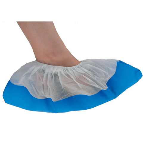 PP Nonwoven Disposable Blue Indoor Antislip Shoe Cover