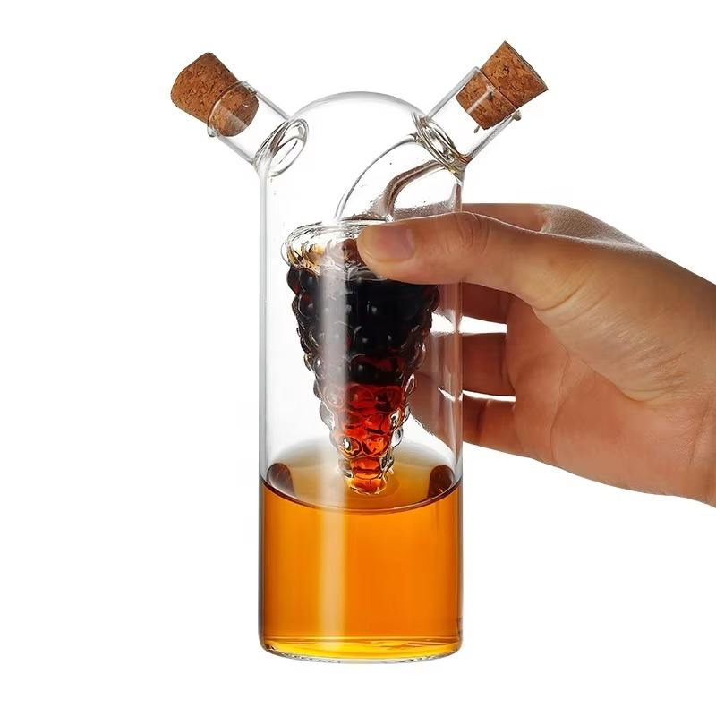 Best Seller High Quality Glass Oil and Vinegar Bottle Kitchen Multifunction Pot with Custom Logo