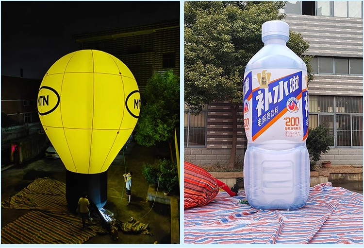 Boyi Outdoor Advertising Giant Inflatable Drink Can Soda Can Juice Can Bottle Balloon