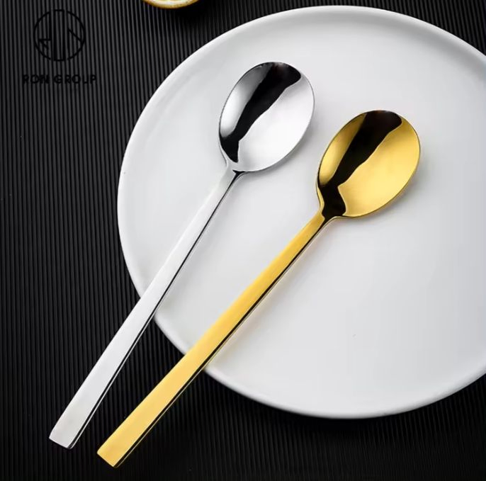Wholesale Titanium Plated Gold Customized Stainless Steel Long Metal Chopsticks