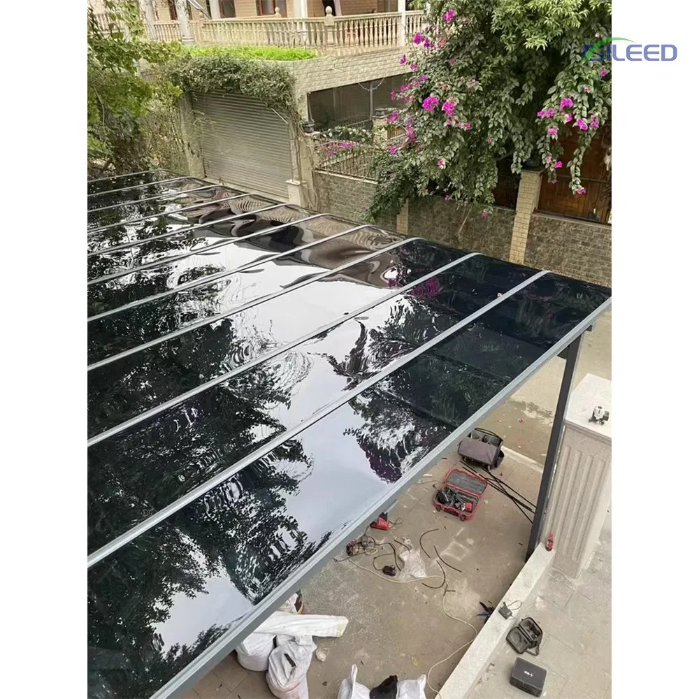 Factory Sale Aluminum Outdoor Garden Yard Sheltering Dark Sunshade Awning