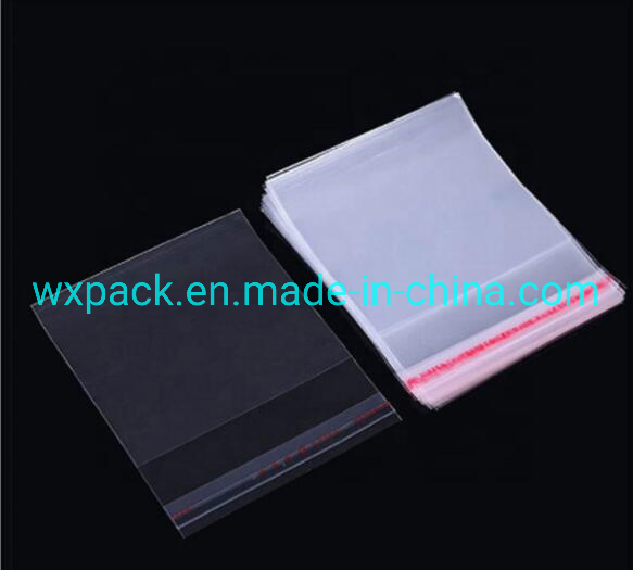 100PCS Clear Self Adhesive OPP Cellophane Food Bags