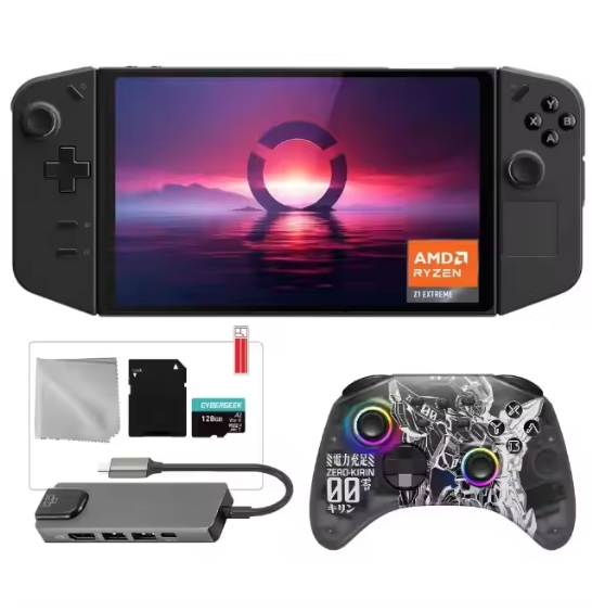 New Handheld Touchscreen Gaming PC Game Console Shadow Black