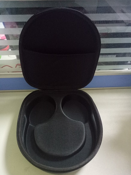 Fashionable Half Round Specialized Storage Tool EVA Small Hard Case for Headphone