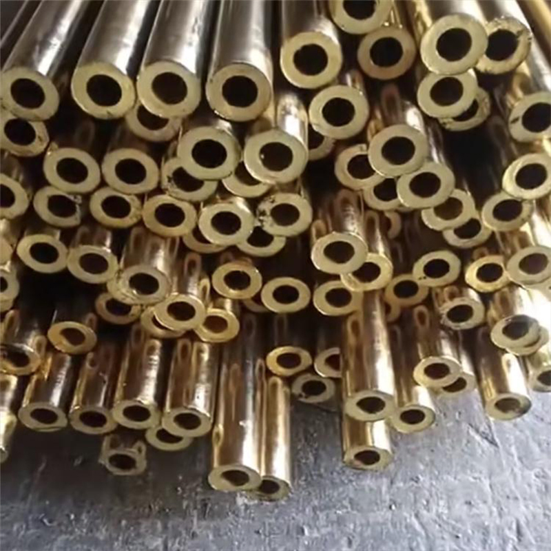Seamless Copper Brass Coil Nickel Cuzn10 Cu70ni30 C22000 H90 Alloy Sheet Hard Brass Tube Straight Brass Pipe for Water/Refrigeration