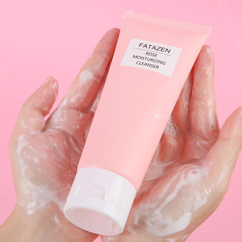 Private Label Moisturizing Deep Cleansing Foaming Facial Cleanser Wholesale Moisturizing Anti Acne Treatment Smoothing Face Wash