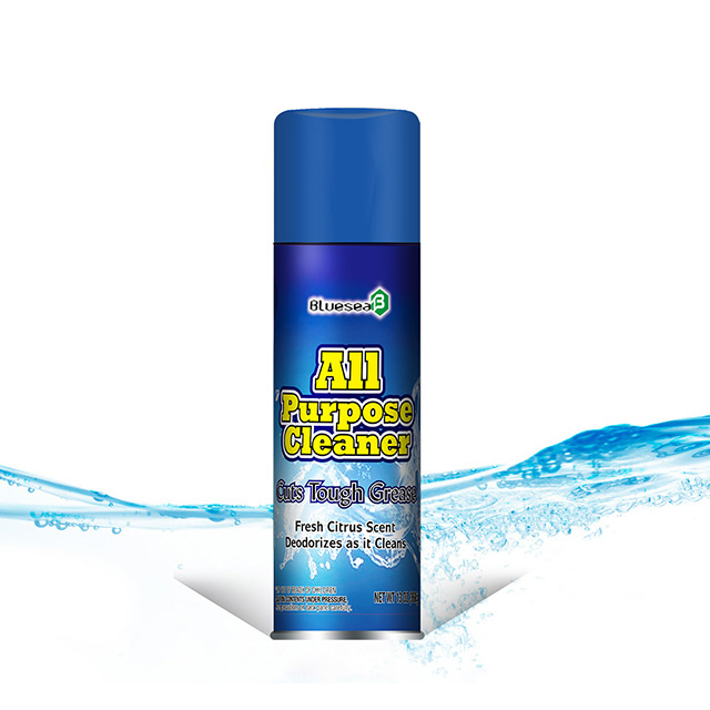 OEM Car Stain Cleaning Detergent Spray Multifunctional Car Foam Cleaner Spray