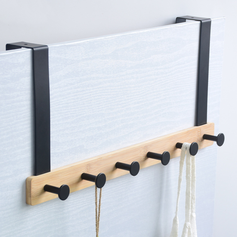 Best Seller Bathroom Accessories Metal Coat Hat Security Wall Suction Steel Hanger Snap Towel Rail Single Hat Sliding Back Zinc Door Hanging Hook