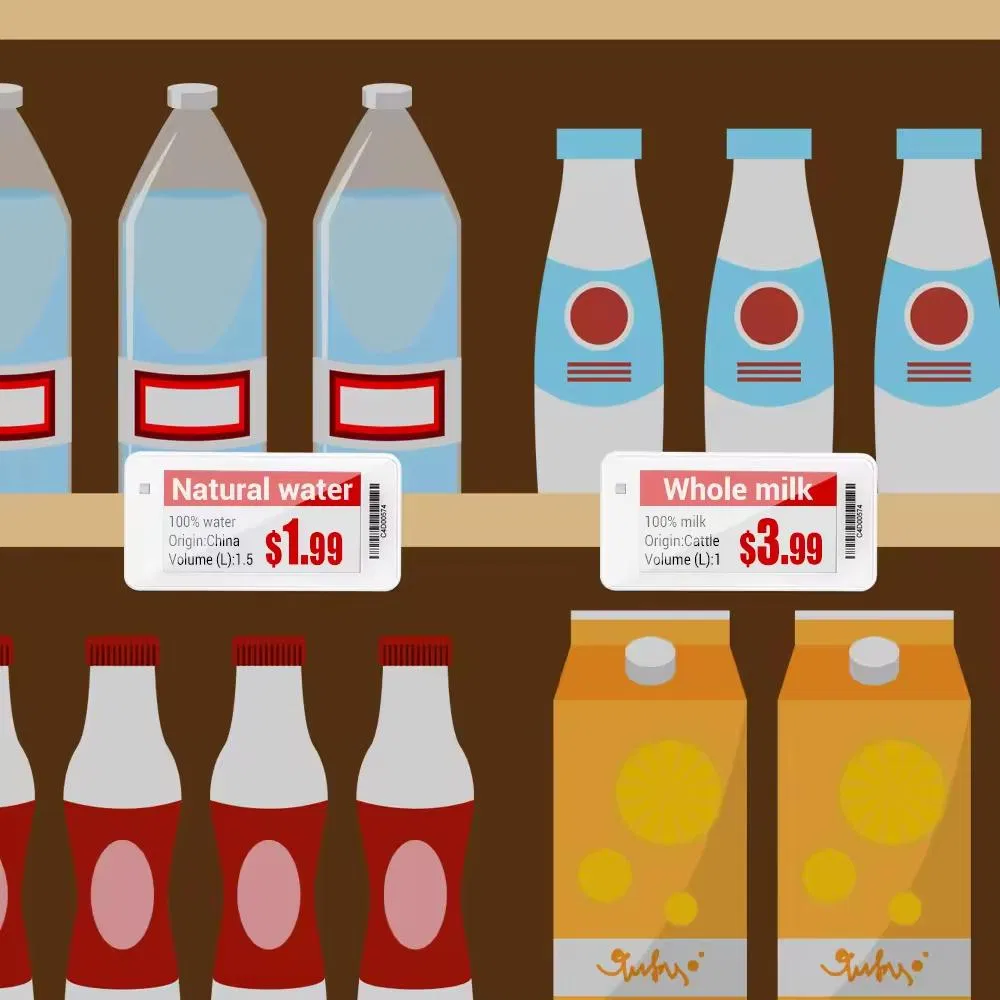 ESL 3.52-Inch Electronic Shelf Label Ink Screen Epaper Digital Intelligent Price Tag