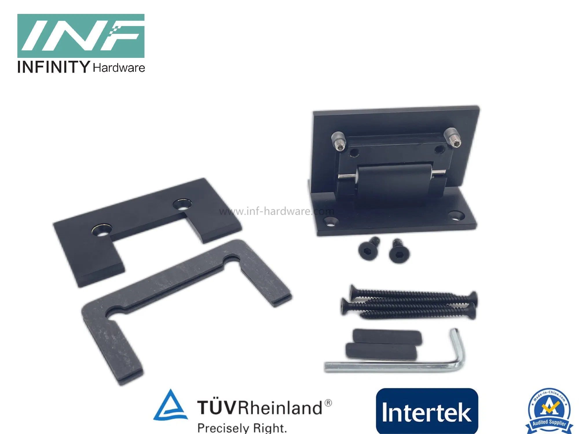 90 135 180 Degree Stainless Steel Pivot Interior Bifold Casement Wall Bathroom Shower Glass Door Hinges