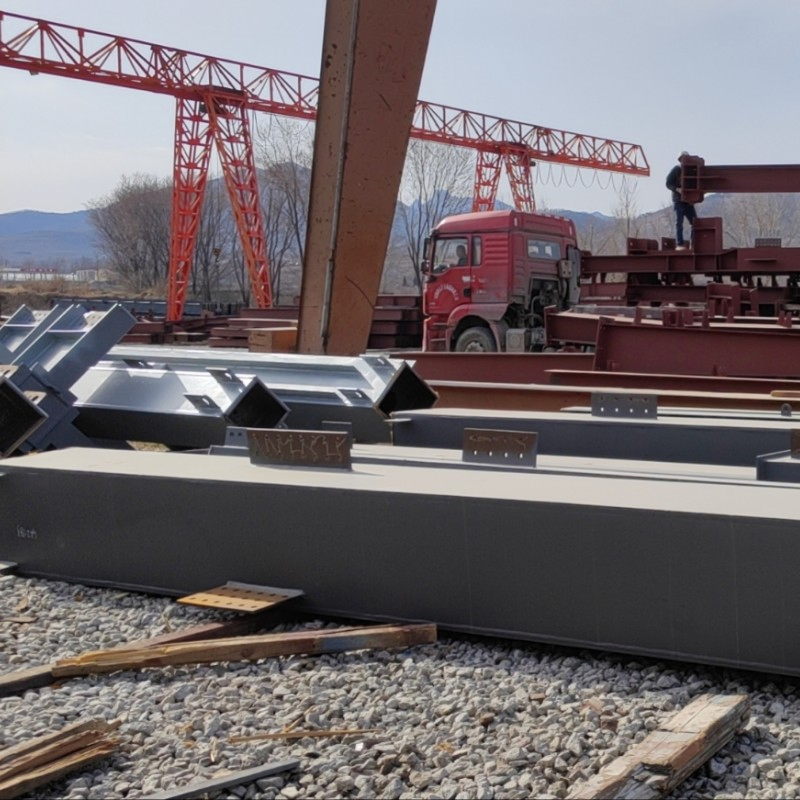 Multi-Span Prefabricated Steel Structure Frame Factory Warehouse