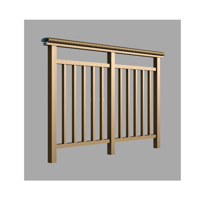 Алюминиевые балюстрады с стеклом для балкона