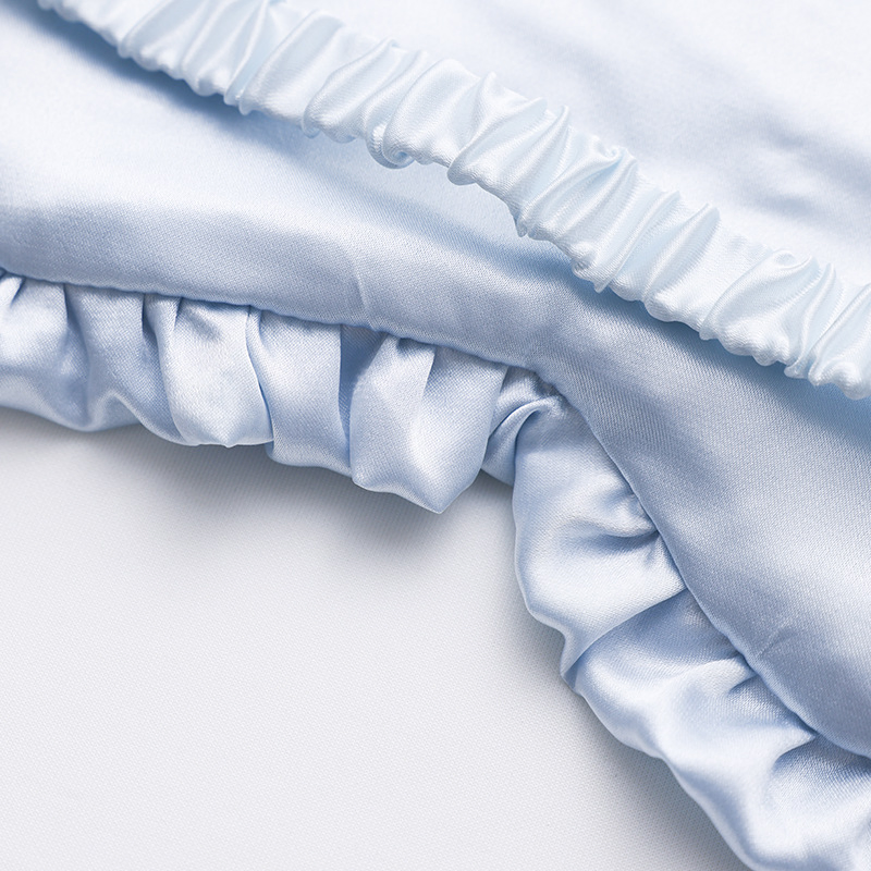 Ruffled Blackout Eye Mask Sleeping