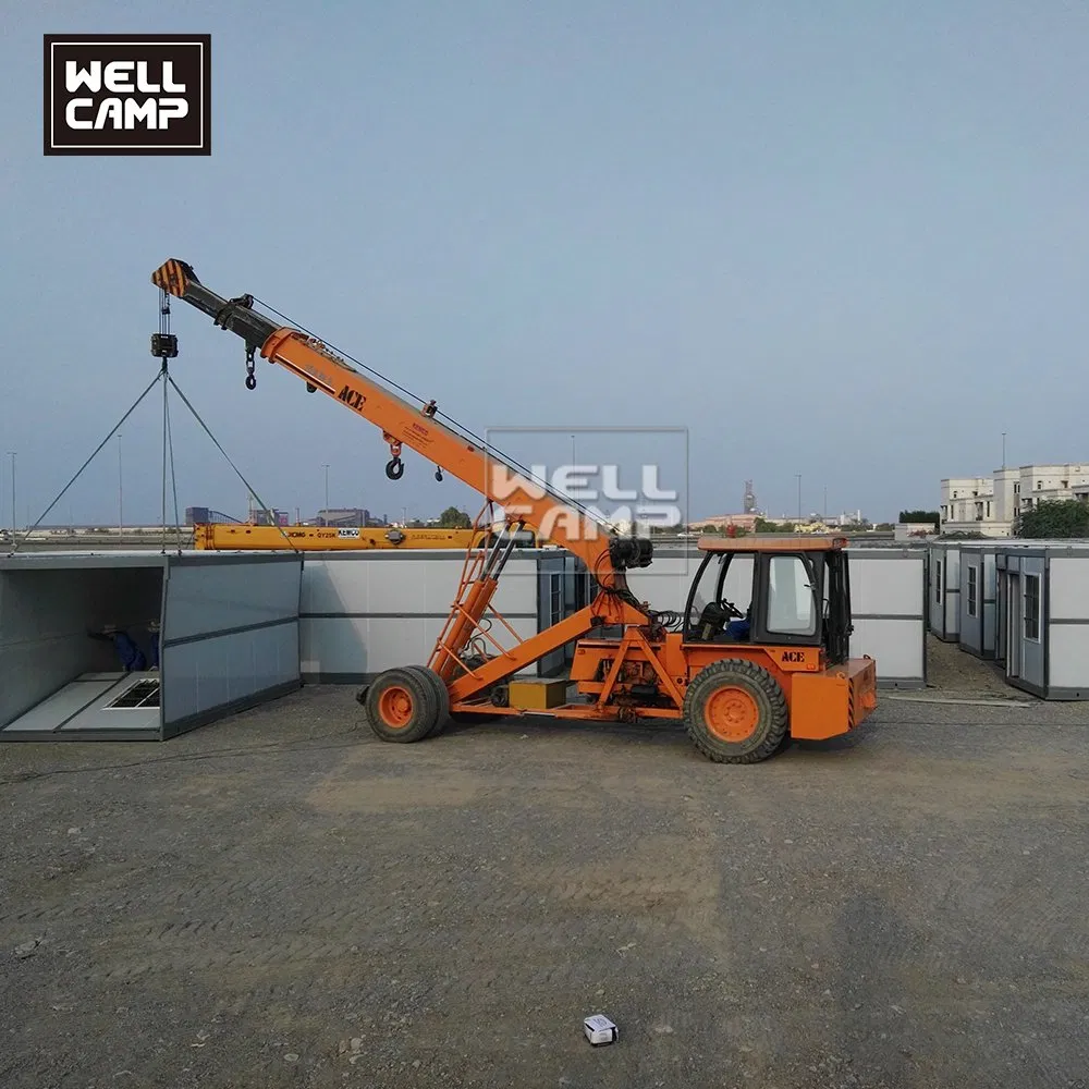 High Performance Villa Steel Structure Accommodation Hotel Space Saving Foldable Container Houses
