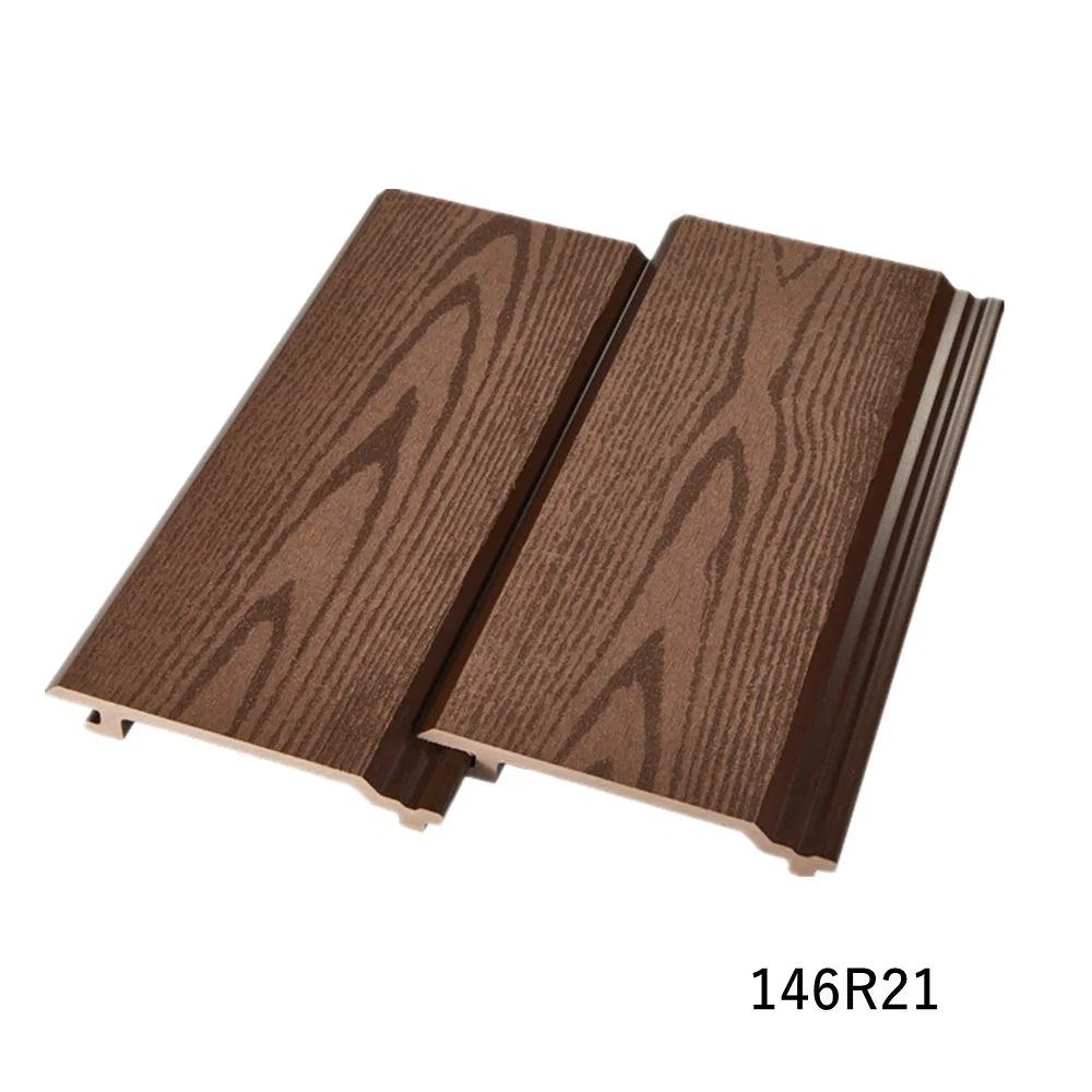Waterproof Wood Plastic Composite WPC Wall Panel for Outdoor Decoration