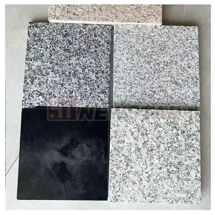 Natural Stone Landscaping Paving Granite Cube Black Basalt Graniteg684 Cobblestone