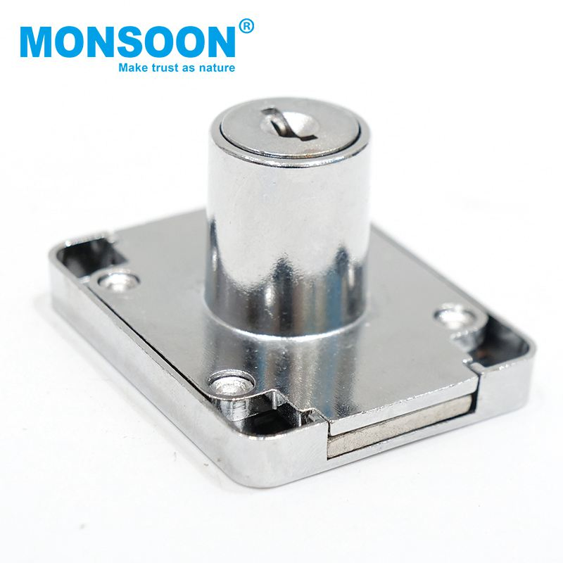 Hardware Kitchen Hall School Office Door Iron Nickel Cabinet Lock 101 Cabinet Drawer Desk Lock Metal Furniture Lock for Drawer Cabinet Door