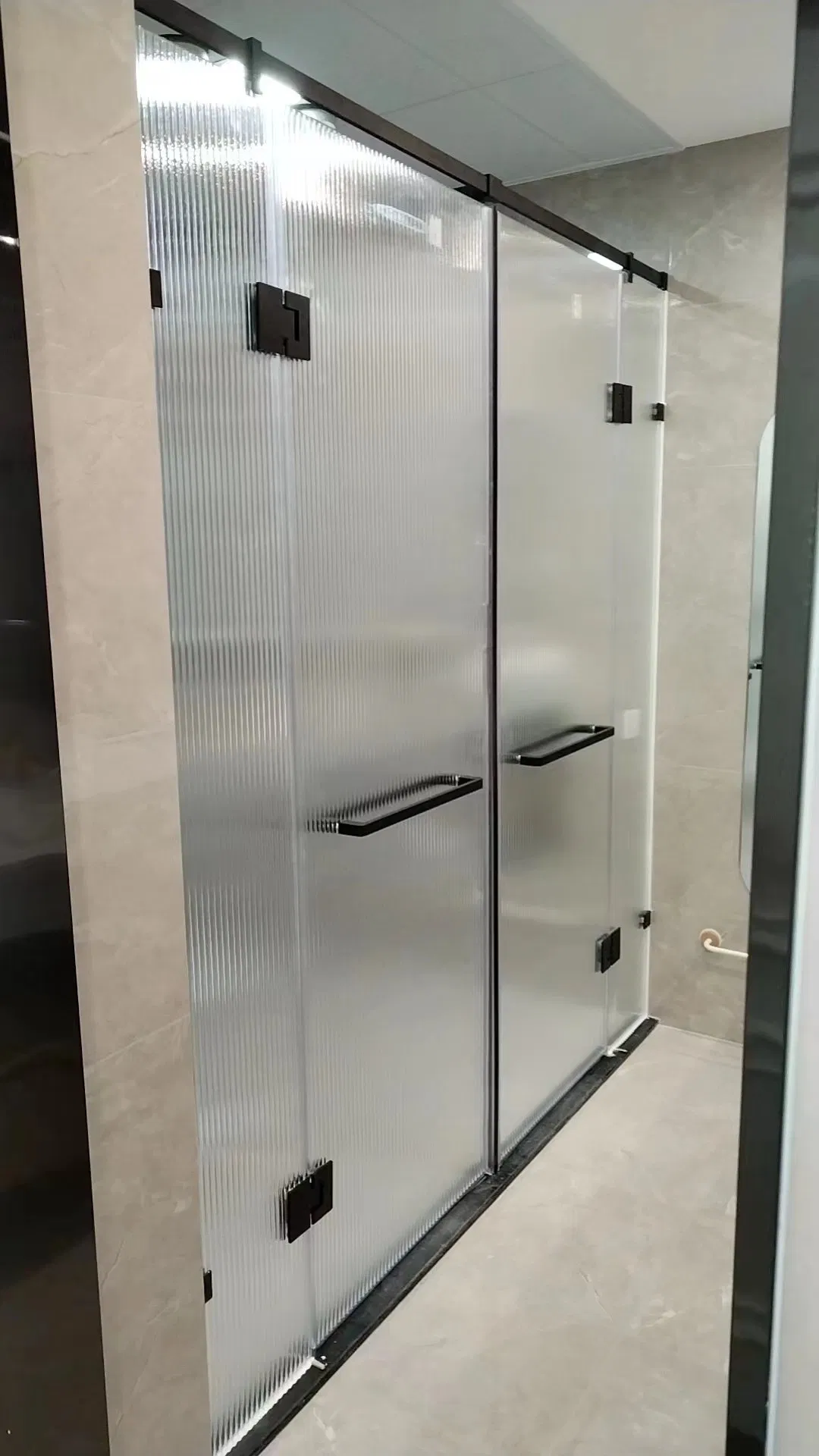 New Product Ideas Standard Model SUS304 Stainless-Steel Material Hanging Shaft for Shower Room Glass Door