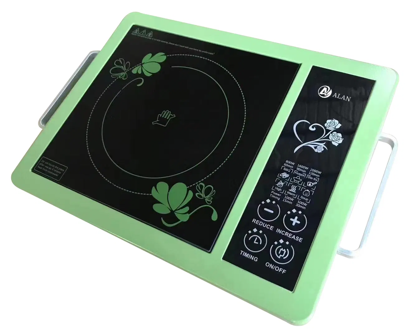 Built-in Style Single Burner 2200W Big Firepower Low Price Electric Metal Body Infrared Cooker Stove