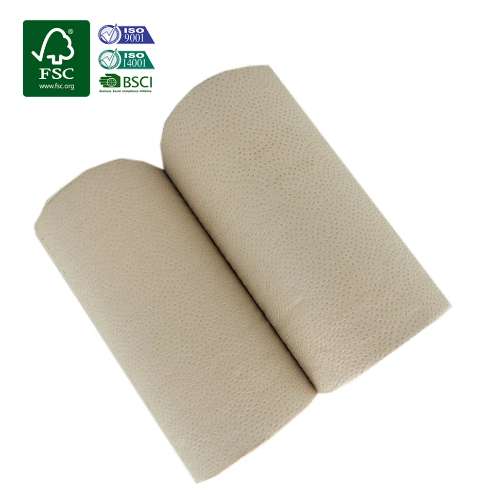 Eco Boom Toilet Paper Natural Color Tissue Absorbent Hand Bamboo Paper Towel Use for Toilet