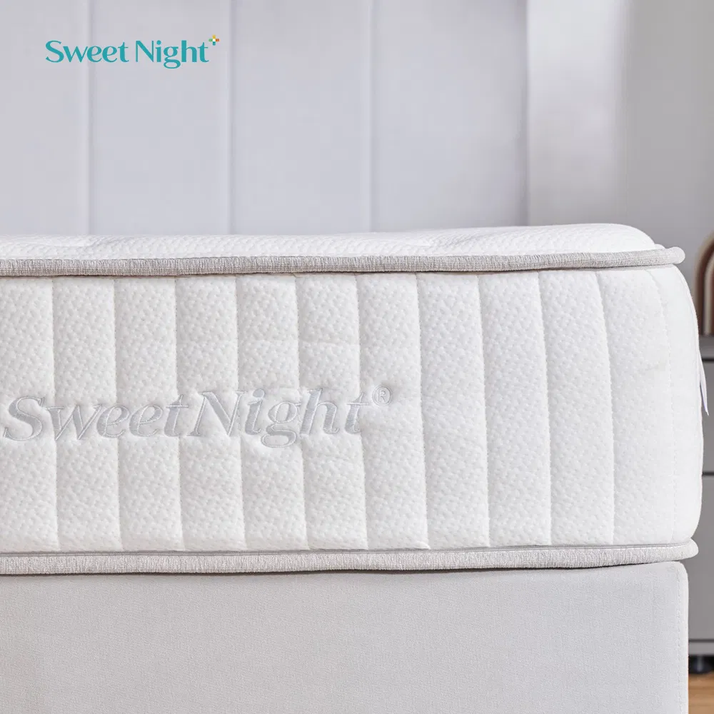 High Density Foam Bed Mattress Anti-Mite Pocket Spring Mattress for Hotel Use