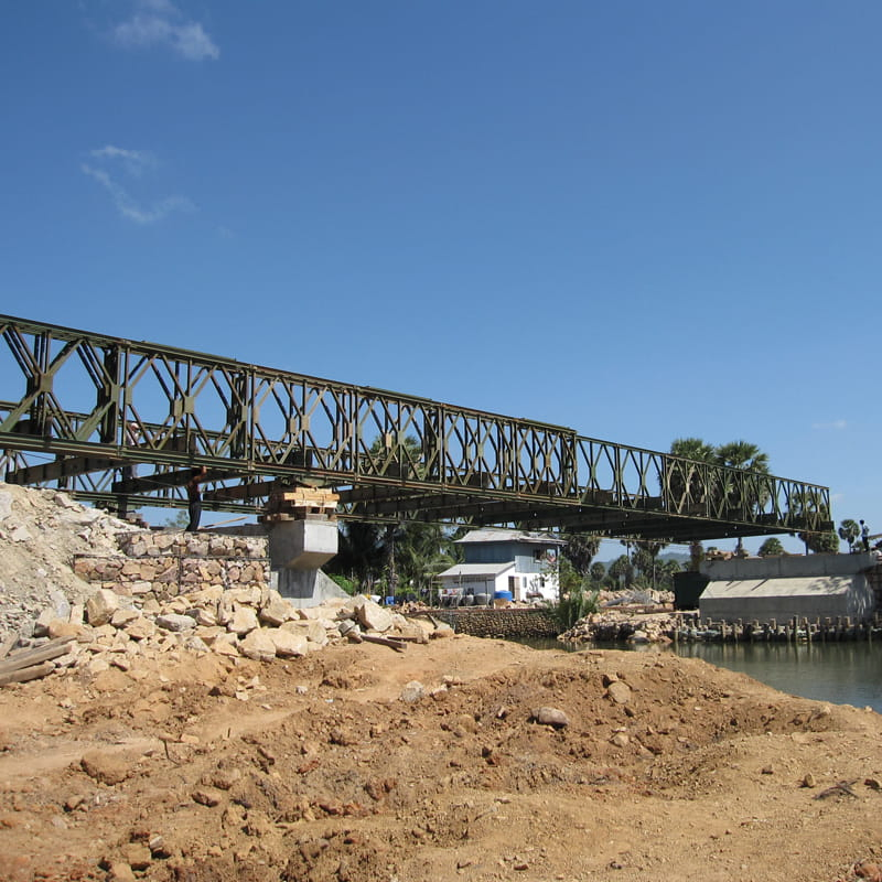 Premium Sturdy Long Lasting Bailey Bridge for Emergency Response