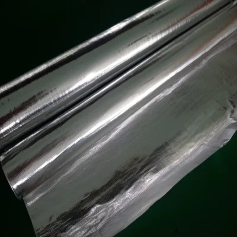 Double Sided Aluminium Foil Laminated Woven Fabric for Heat Insulation Materials