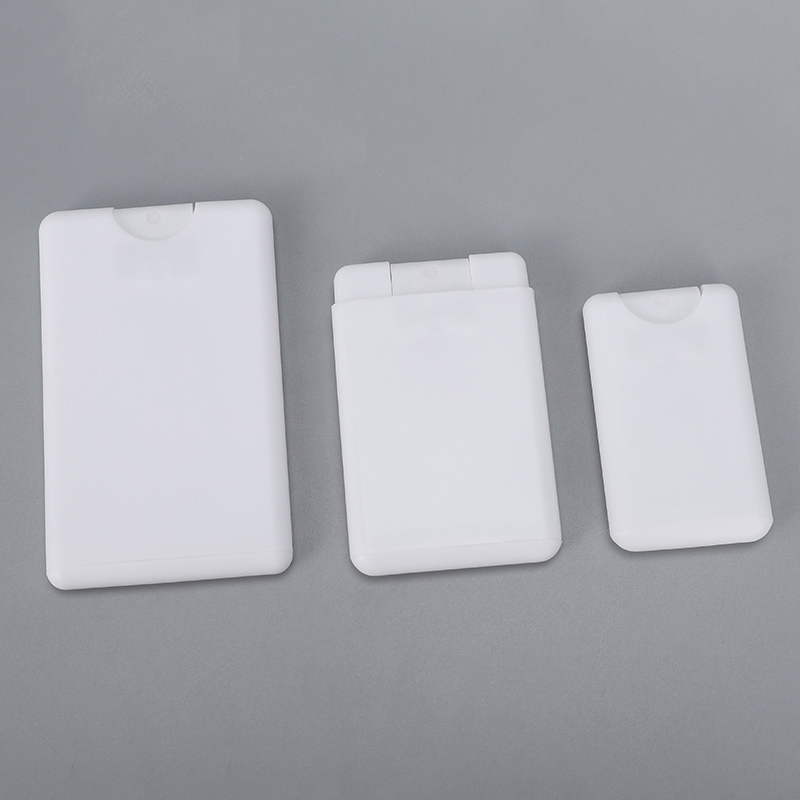 Chinese Manufacturer 20ml Empty Pocket Perfume Card Type Spray Bottle Fine Mist Sprayer