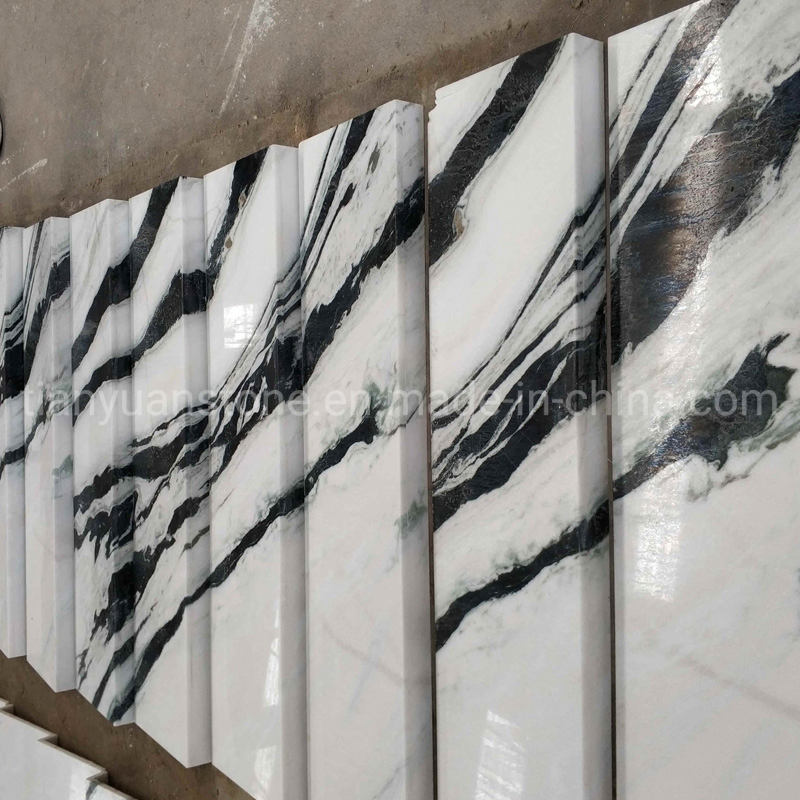 White Marble Staircase / Stone Steps Spiral Stairs