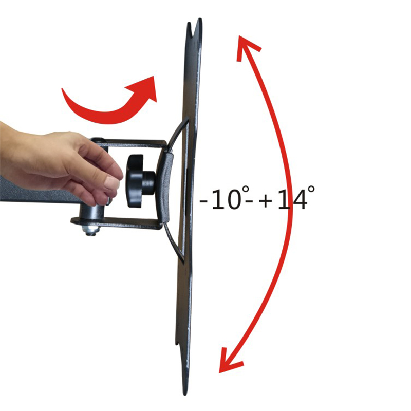 Кронштейн для телевизора 14-32 дюйма, наклонный, VESA 200x200