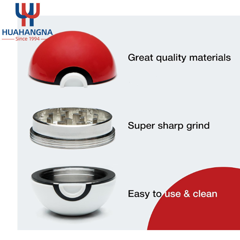 Измельчитель для табака Pokeball 55 мм