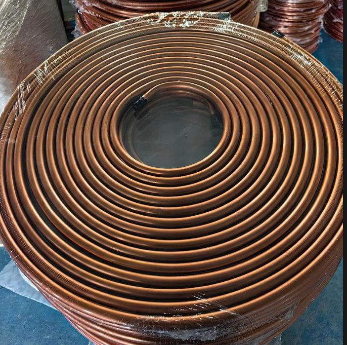 Fan Coil Pancake Coil for Air Conditioning 6mm*0.6*15
