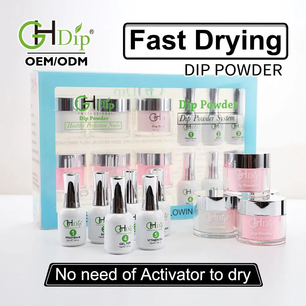 Fast Drying Dipping Powder Starter Kit 15oz Set DIP Powder with Nail Glue