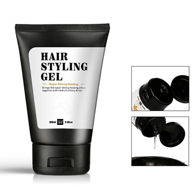 Herbal Natural Styling Super Strong Holding Hair Styling Gel for Men