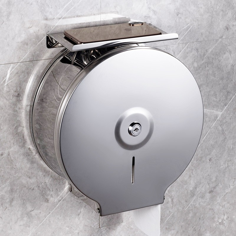 Настенный держатель для туалетной бумаги из нержавеющей стали