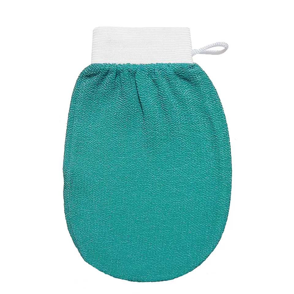 Exfoliating Hand Mitt Glove Bath Brush Massage Shower Loofah Bath Gloves