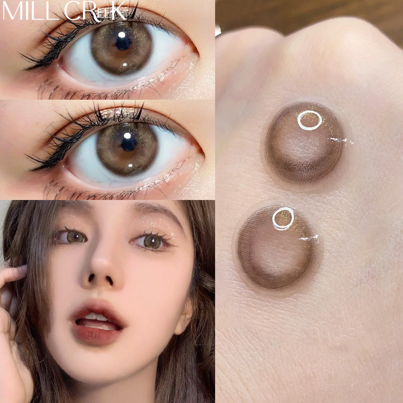 Mill Creek Beautylens Color Contact Lens Soft Cosmetic Wholesale Yearly Disposable Colored Eye Contact Lenses