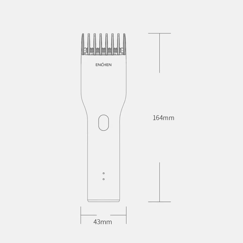 Водонепроницаемая машинка для стрижки волос USB
