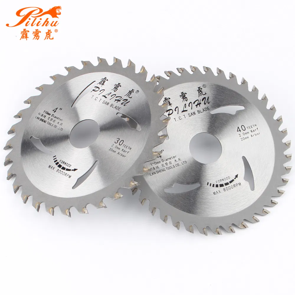 Пильный диск 110 мм для мини-циркулярной пилы по дереву