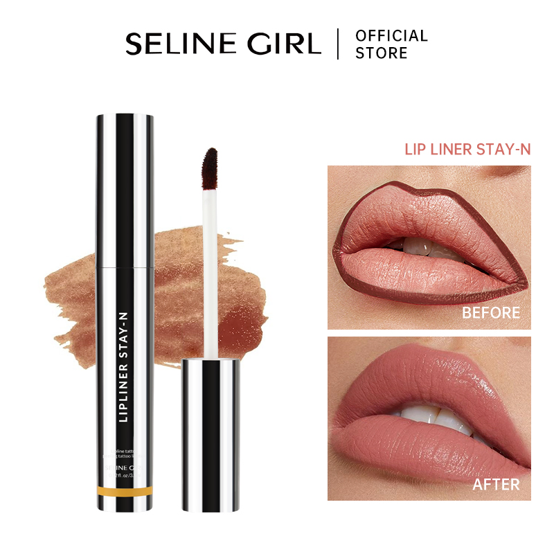 Seline Girl 3.5ml Non-Stick Cup Moisturizing Embroidery Peel-off Lip Liner