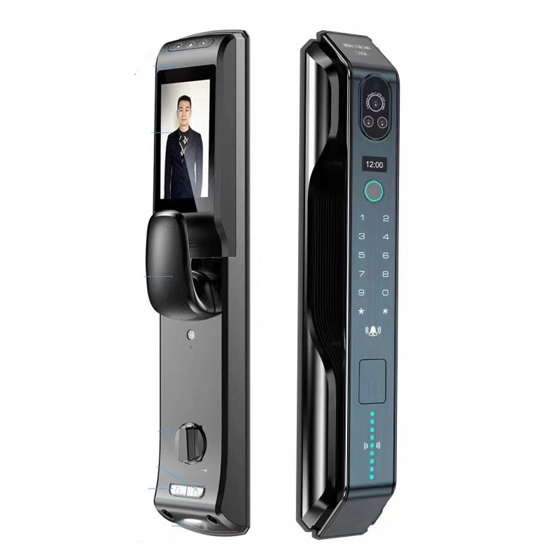 3D Face Recogniton Visible Smart Lock Fingerpint Password Unlock