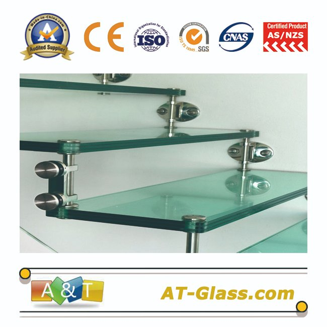 6.38mm 8.38mm Grey Tempered Laminated Glass with Colored PVB